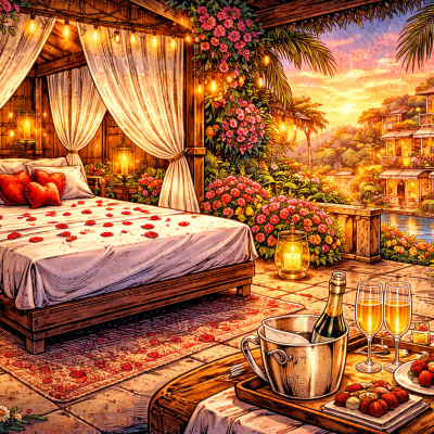 Honeymoon Sekali Seumur Hidup? Pilih 7 Hotel Romantis Ini