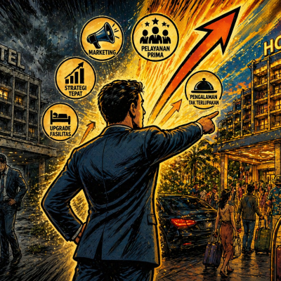 Kamar Kosong Terus? Ini 7 Strategi Ampuh Bikin Hotel Ramai Lagi