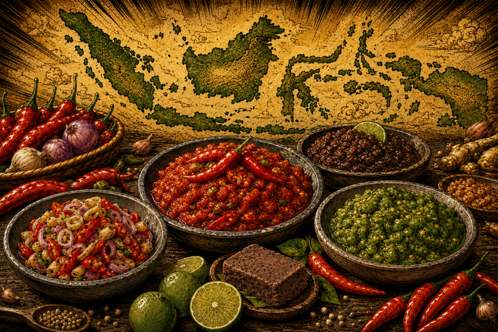 Indonesia Punya Ratusan Sambal, Inilah Beberapa Varian Sambel Khas!