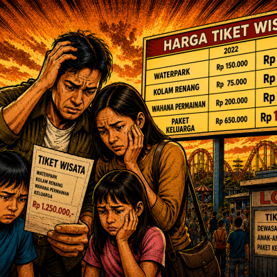 Harga Tiket Wisata Naik Terus, Liburan Murah Mulai Jadi Mimpi?