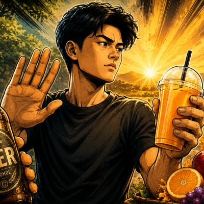 Bukan Lagi Minum Minuman Keras, Jus Buah Kini Jadi Lifestyle Baru Anak Muda