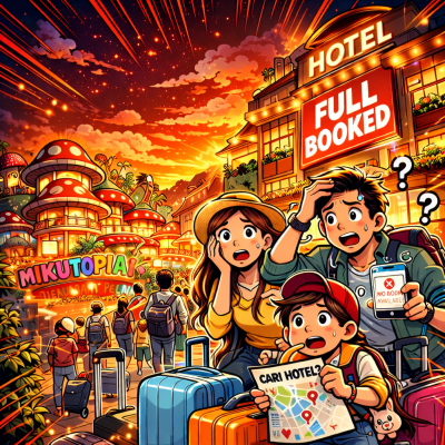 Hotel di Kota Batu Full 100% Saat Libur Paskah Ini, Efek Wisata Baru Mikutopia yang Lagi Viral!